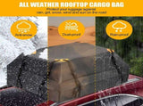 425L Grey Large Capacity Oxford Rooftop Cargo Carrier Cover -Waterproof Dust-Proof UV Protection V888-ELOSUNG55540