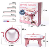 48 Needles DIY Knitting Machine Weaving Swift Yarn Fiber String Ball Wool Winder V201-FDZ0448PI8AU