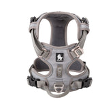 True Love No Pull Explosion Proof Dog Harness - Grey, XL ZAP-TLH56512-30