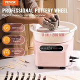 Pottery Wheel, 11 inch Pottery Forming Machine, 350W Electric Wheel for Pottery with Foot Pedal and V952-ZQLPJXS11YC3GNELYV3
