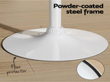Artiss Bar Table Swivel Base Gas Lift Counter Dining Table 60CM Square Pine BA-K-BAR-TAB-01-WD