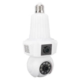 Light Bulb Security Camera E27 Socket 2.4GHz WiFi 4MP HD Camera Motion Detection Dual Lens NTP Time V1294-YM0901-3113250204411