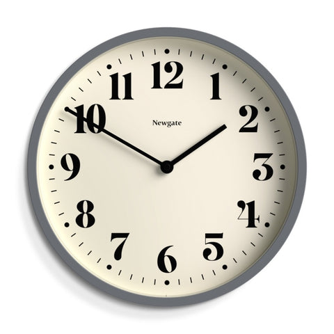 Newgate Number Four Wall Clock Matte French Navy V398-NGNUMFOU240FN