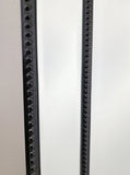 Black Beaded Framed Mirror - Free Standing 50cm x 170cm V292-MIRR-BDD012