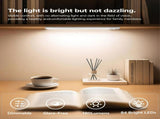 60cm black LED strip, wireless magnetic under-cabinet lighting, USB rechargeable, suitable for V1197-DJ-071606