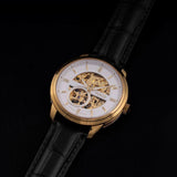 Peroz Automatic Men's Watch - Black Leather V629-PZ-AW01-GBL