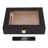 Cigar Humidors Box Transparent Window Cigar Humidor Mini Portable Cigar Box with Mechanical V1294-YM0626-3117230001511