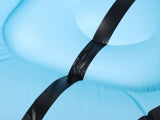 Inflatable Sofa Chair Blue Basketball Pattern PVC Ergonomic Blow Up Couch for Reading Watching V1294-YM0901-3116250018711