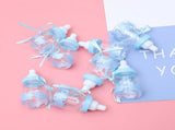 30pcs Cute Feeding Bottle Shape Candy Boxes for Event Christening Party Decoration Blue V1294-YM0901-JY17759-02
