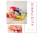 Wreath Simulation Flower Garland Garden Home Decoration V1294-YM0715-211028LS01
