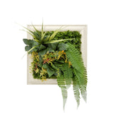 YES4HOMES 3D Green Artificial Plants Wall Panel Flower Wall With Frame Vertical Garden UV Resistant V278-CCGF072V036-AUTUMN