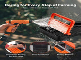 2 Tiers Chicken Nesting Boxes, 10 Compartments, Metal Egg Laying Boxes with Protective Collection V952-JSCDX3045INCT4Y3W002V0