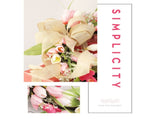 Tulip Wreath Tulip Decorative Wreath Artificial Tulip Wreath Decorative Flower Wreath V1294-YM0715-211028LS02