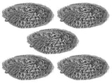 20Pcs Stainless Steel Scrubber Steel Wire Ball Dish Bowl Pot Scouring Brush Kitchen Cleaning Tool V1294-YM0718-3118200270611