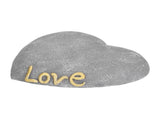 Pet Memorial Stone Heart Shaped Garden Memorial Tombstone Resin Dog Cat Gravestone for Lawn V1294-YM0523-3111210419314
