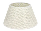 PE Woven Table Lamp Shade Beige Wear Resistant Woven Lamp Cover for E27 E14 Caliber Lampholder V1294-YM0703-3119230017711