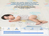 double-sided cartoon folding 2cm living room game odor-free children play V1102-115-54649-MUS-160-180CM