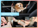 Dog Car Seat for Small & Medium Dogs, Portable Pet Car Seat for Dogs Cats Non-Slip Dog Booster Seat V1366-AZ2-W-04628