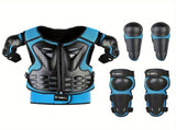 Kids Cycling Armor Cycling Protection Children'S Cycling Gear Chest Guard For - Green - Size L V1347-140-05503-GRN-L