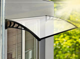 Mountview Window Door Awning Outdoor 1M X 1.2M Transparent 1x1.2M OD1006-1X1.2_NZ