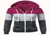 3d Print Hoodie Autumn Hoodie Casual Zip Hoodie Loose Sweatshirt Streetwear - Black - Size XL V1106-M-APP-31250-BLAC-XLAUXLEU52