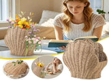 Wicker Wall Basket, Rattan Hanging Storage Organizer, Decorative Basket for Nursery, Bathroom, Front V1369-AZ3-W-09968