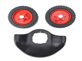 Grass Trimmer Wheels Detachable Plastic Labor Saving Hand Push Mower Wheels for Auxiliary Tool S V1294-YM0901-3111240136211