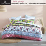 Logan and Mason Clover Spring Quilt Cover Set King V442-LED-QUILTCS-CLOVERSPRING-MULTI-KI