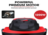 Baumr-AG 15L 1200W Wet and Dry Vacuum Cleaner, with Blower, for Car, Workshop, Carpet V219-TOLWDVUM1PNA