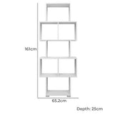 LISBON DISPLAY SHELF - WHITE V164-ECS8W