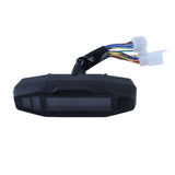 Fuel Gauge Speedometer, Odometer LED Fuel Level Gauge for Motorcycle V1366-AZ2-W-19079