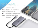 UGREEN Type C 9 in 1 Multifunction Adapter- HDMI/ VGA/Gigabit/TypeC/USB3.0 x 3/SD/TF V28-ACBUGN40873