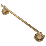 Towel Bar Copper Retro Space Saving 40CM Multifunctional Tilt Proof Single Towel Rack for Bathroom V1294-YM0901-3112230063312