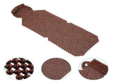 SWETRACE Car Seat Pads Wooden Beads Seat Cushion Breathable Coffee 1 Pc 53.45 x 17.68 x 0.79 inch V1189-LWWAL-20260327-03605