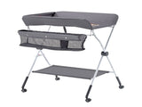 Baby Table, Foldable Diaper Change Station with Side Basket, Adjustable Height Portable V952-ZDNBTSHSXXSD4UOQF001V0