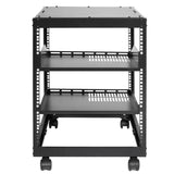12U Open Frame Server 15''-40'' Adjustable Depth, Free Standing or Wall Mount Network Server V952-KFSJJH12U2340SDYTV0