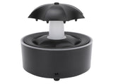 Rotating Umbrella Humidifier 300ML Water Drip Effect Aromatherapy Essential Oil Diffuser with 7 LED V1294-YM0901-3113240334212