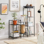 SONGMICS Bathroom Shelf 3-Tier Storage Rack with Adjustable Shelf Black V227-8498263000991