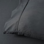 Accessorize 400TC Charcoal Bamboo Cotton Sheet Set 40cm Wall Queen V442-HIN-SHEETS-BAMBOOCOTTON40CM-CHARCOAL-QS