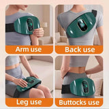 Portable multi-functional abdominal and leg massager, USB-powered rechargeable lithium battery, 36V V1105-YAAMY-001
