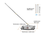 14" Pressure Washer Surface Cleaner, Stainless Steel Pressure Washer Attachments with 4 Wheels, 4000 V952-GYQXJBMQJQYPLEQRIV0