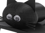 3Pcs Black Cat Paper Holder Set Funny Animal Paper Storage Stand for Bathrooms Kitchen V1294-YM0901-3112250000911