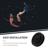 4Pcs Easy Install Cable Rollers Covers with Antislip Grip for Gym Pulley Cable System V1192-AZ-W-34457