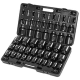 Impact Socket Set Inches 29 Piece Impact Sockets, 6-Point Sockets, Rugged Construction, CR-M0, V952-CJTT34IN29PC00001V0
