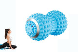 Vibrating Roller Massager Electric Massage Ball Back Foot Muscle Pain Relief -Light Blue V1263-JX-6580-3