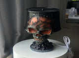 Lava Skull Lamp USB Halloween Night Light V1142-LP601101980441191