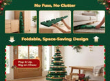 Jingle Jollys 47cm&111cm Christmas Tree Decoration Foldable Xmas Paper Tree PAPER-XMAS-SET-MIX-01