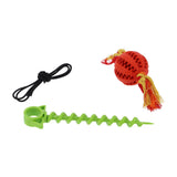Dog Molar Toys Rubber Pets Teeth Cleaning Tool for Dogs Playing Cleaning SuppliesRed V1294-YM0901-3117210132311