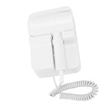 1300W Hair Dryer with Holder 2 Levels Temperature Wall Mount Hair Blow Dryer for Hotel Bathroom EU V1294-YM0901-3113250014711
