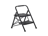 2 Step Ladder, Folding Step Stool with Wide Anti-Slip Pedal and Comfort Handgrip, Lightweight 272 kg V952-YGTTLBWGJPDS7RBCC001V0